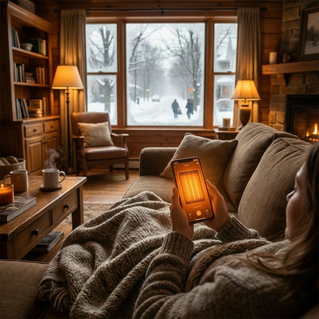 Cozy virtual heater