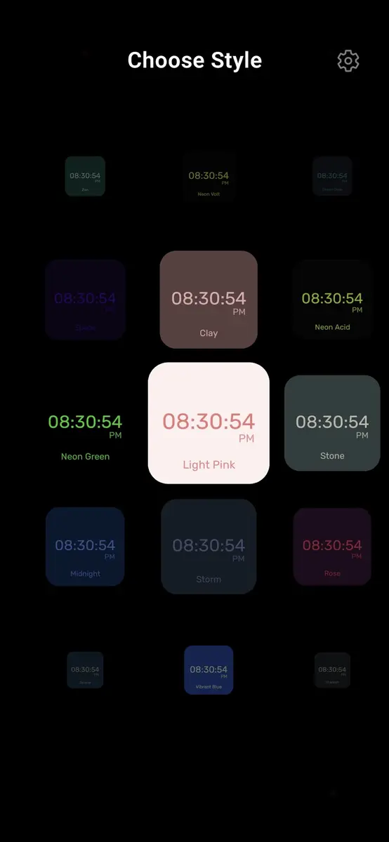 Big Digital Clock Screenshot