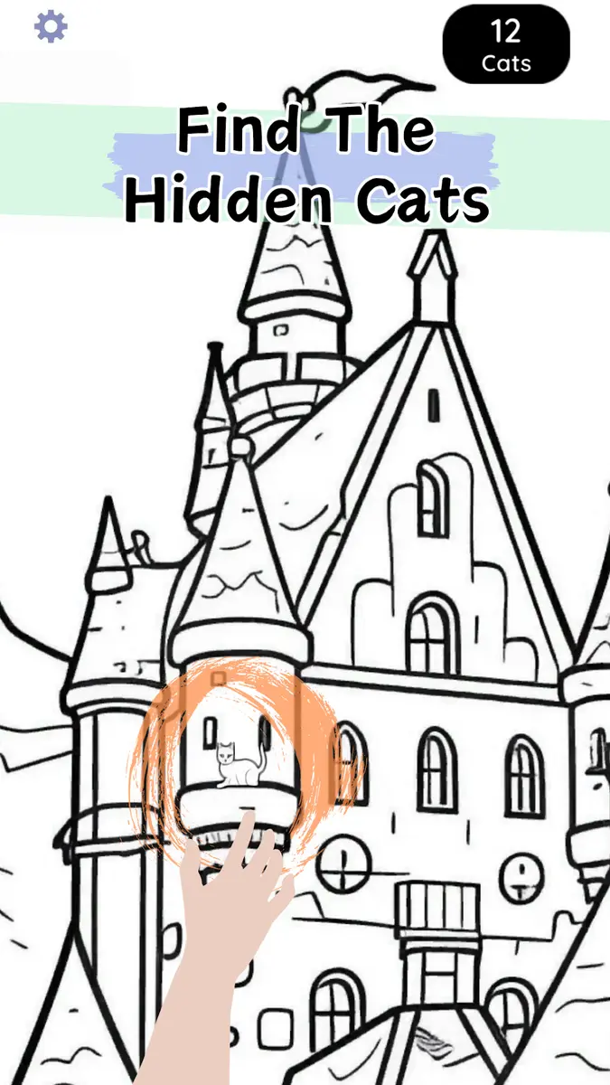 Find Hidden Cats Screenshot