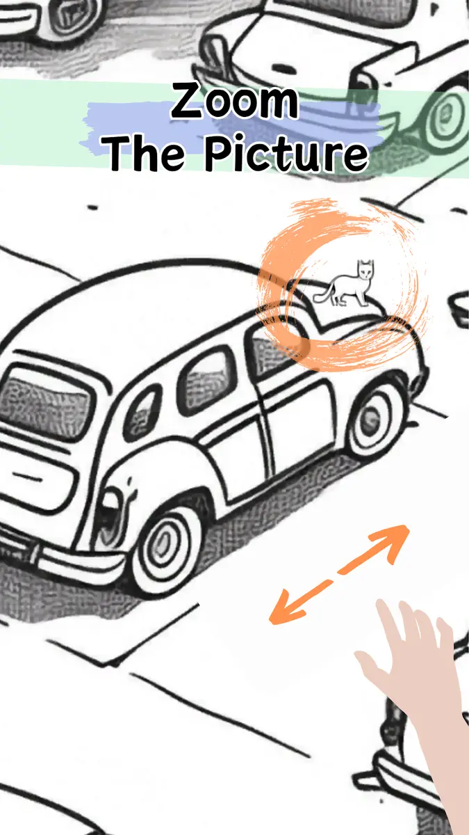 Find Hidden Cats Screenshot