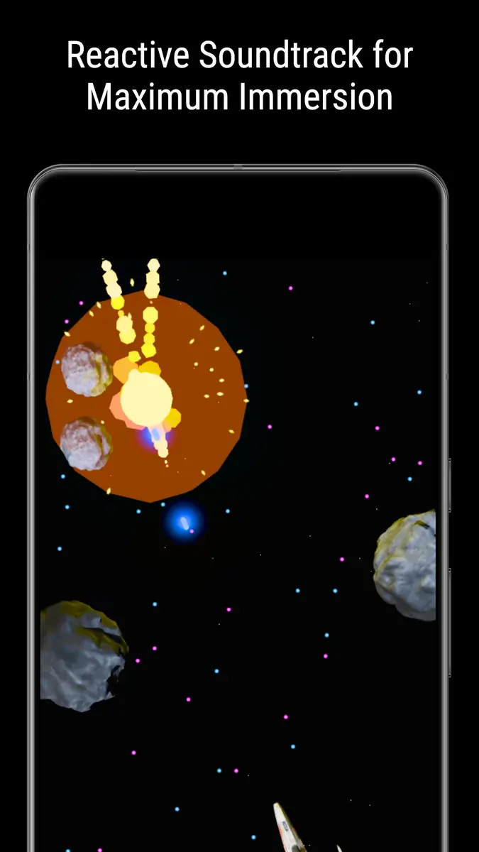 Galaxy Asteroids Space Shooter Screenshot