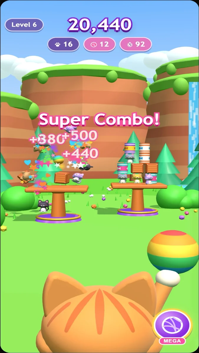 Kitty Knockdown Aiming