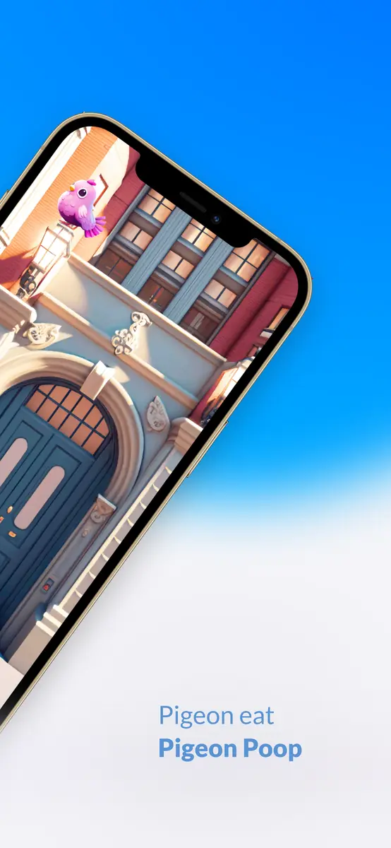 Pigeon Poo: Funny Bird Game Screenshot