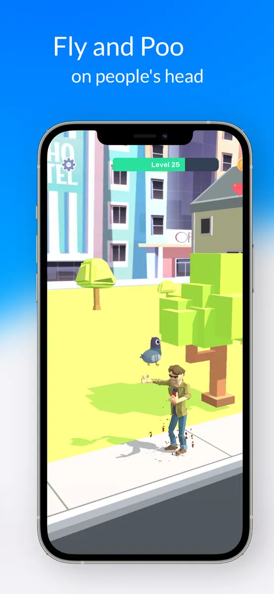 Pigeon Poo: Funny Bird Game Screenshot