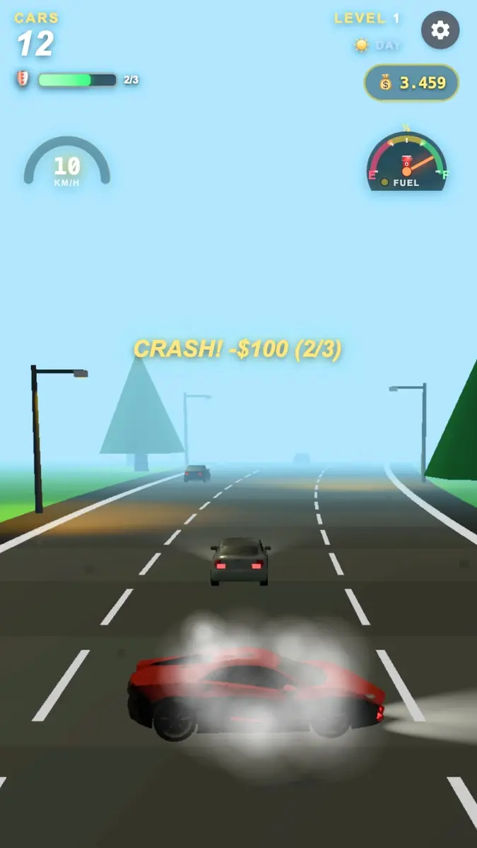 Retro Road Racer - Car Racing Screenshot