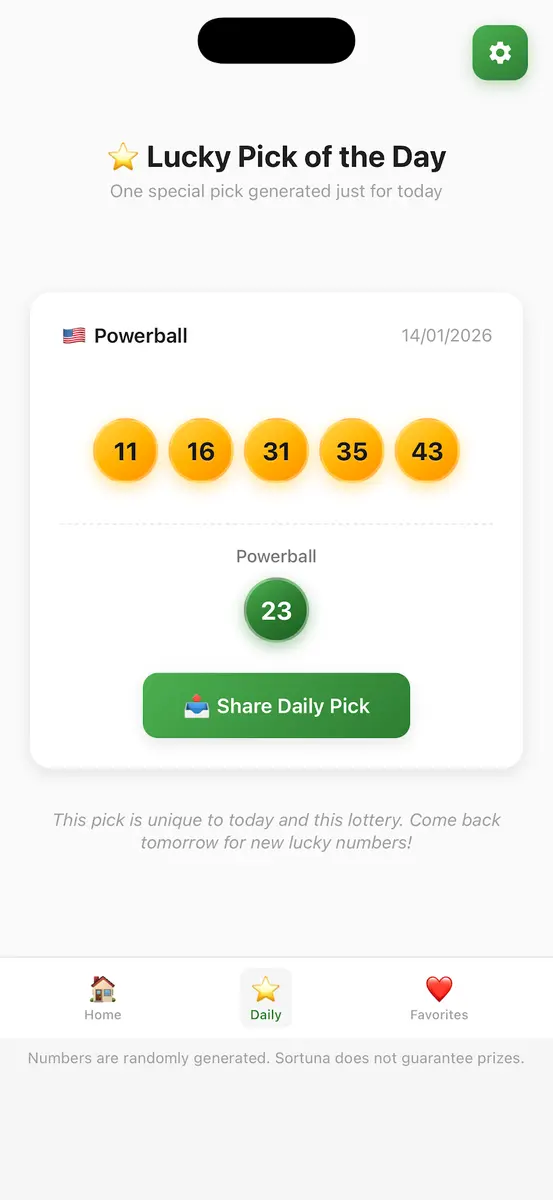 Sortuna Random Numbers