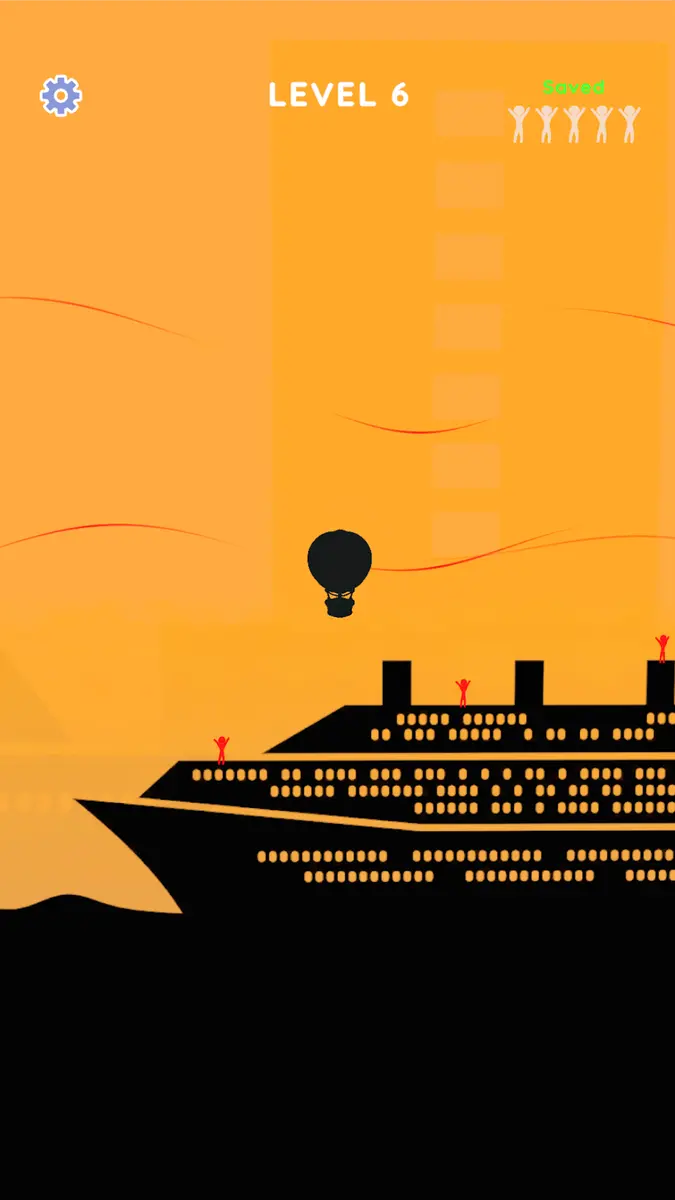 Stickman Balloon Hero Screenshot