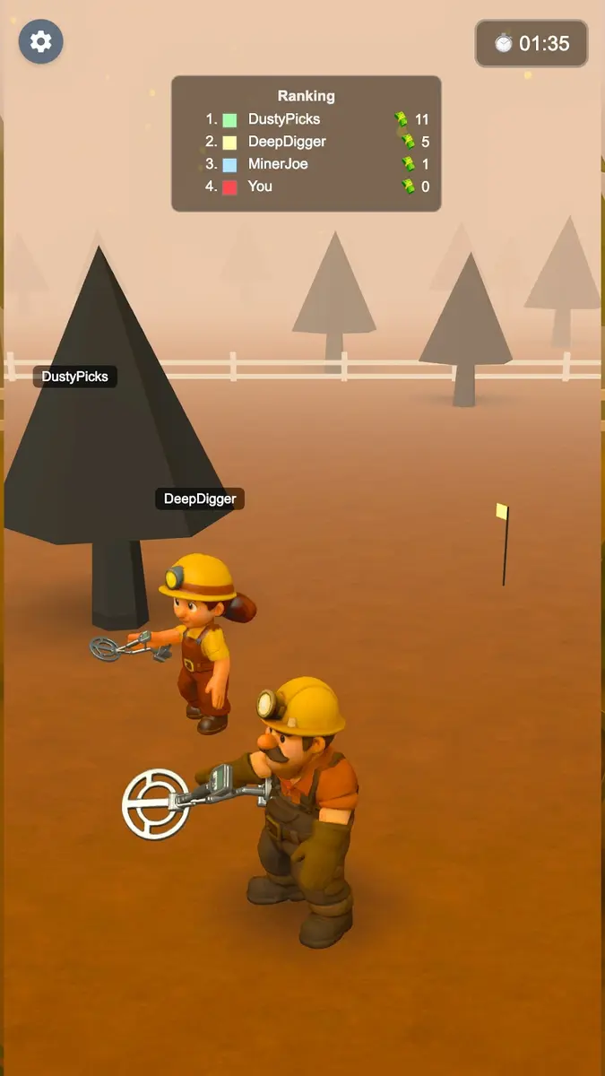 Treasure Hunter Metal Detector Screenshot